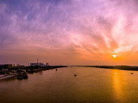 Qinhuai River sunset